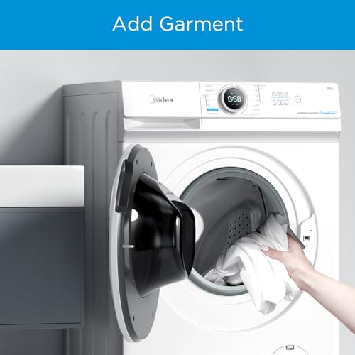Midea MF10EW80BA 8kg Freestanding Washing Machine