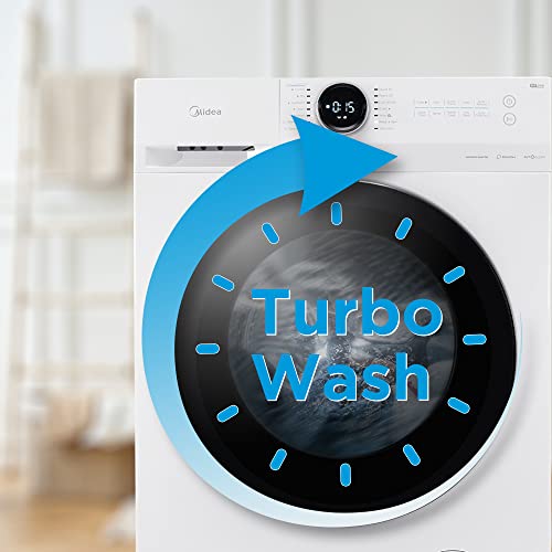 Midea 9kg Freestanding Washing Machine with Smart Features