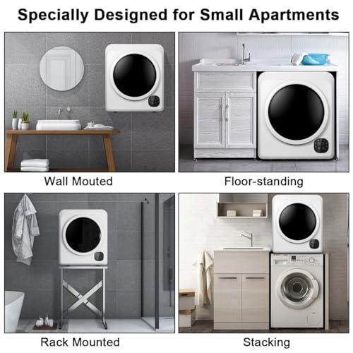 TANGZON 6KG Compact Vented Tumble Dryer