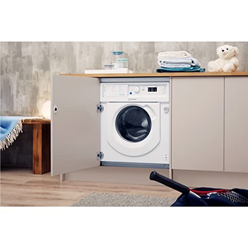 Indesit 7kg Integrated Washing Machine - White