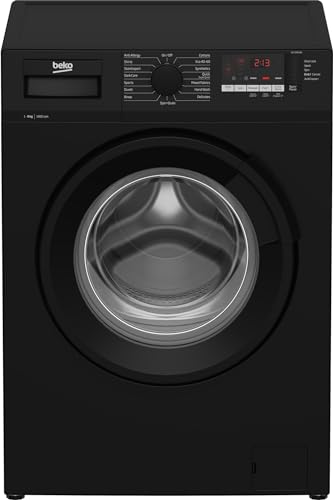 Beko 9kg Washing Machine with Quick Wash, Black