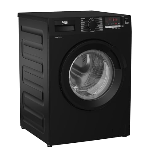 Beko 9kg Washing Machine with Quick Wash, Black