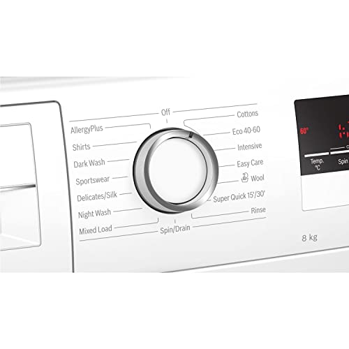 Bosch 8kg Freestanding Washing Machine with AllergyPlus