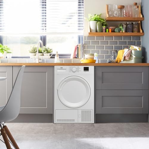 Beko 8 kg Condenser Tumble Dryer in White