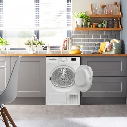 Beko 8 kg Condenser Tumble Dryer in White