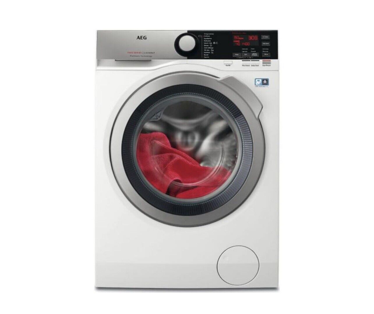 AEG ProSteam L7FEE865R White Washing Machine