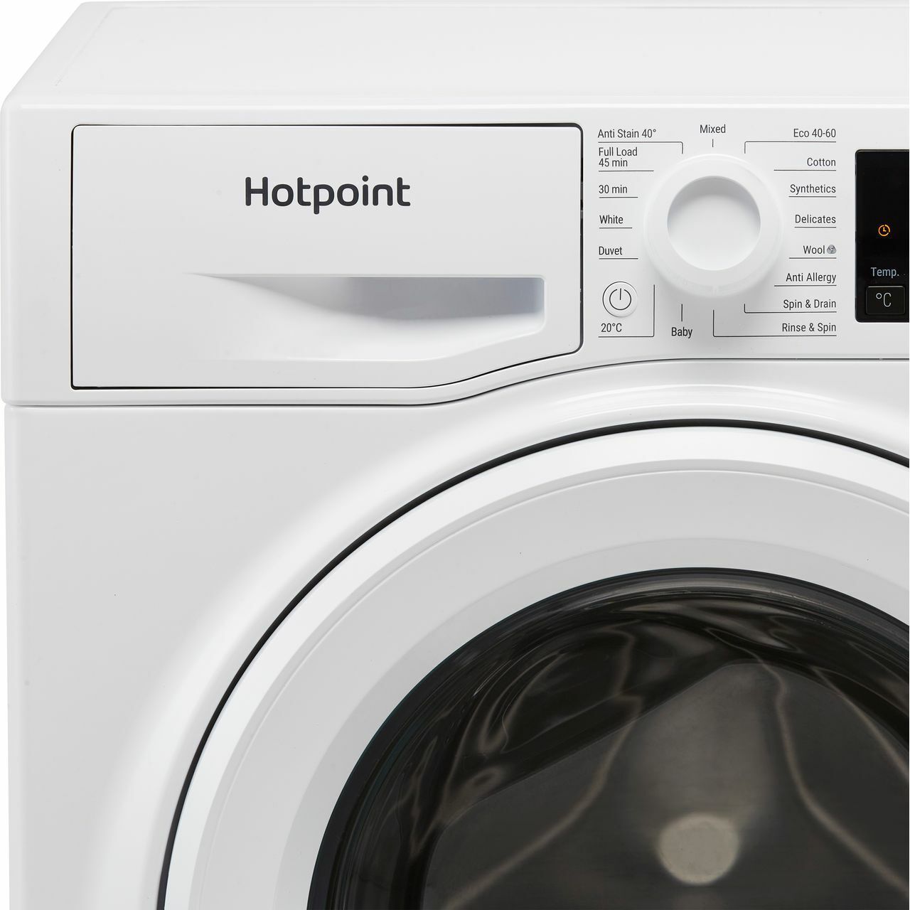 Hotpoint 7kg Freestanding Washing Machine - White