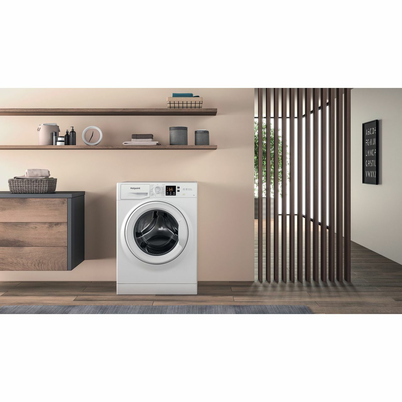 Hotpoint 7kg Freestanding Washing Machine - White