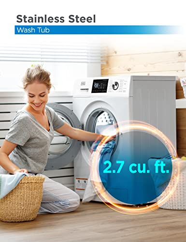 BLACK+DECKER 2.7 Cu. Ft. Compact Front Load Washer