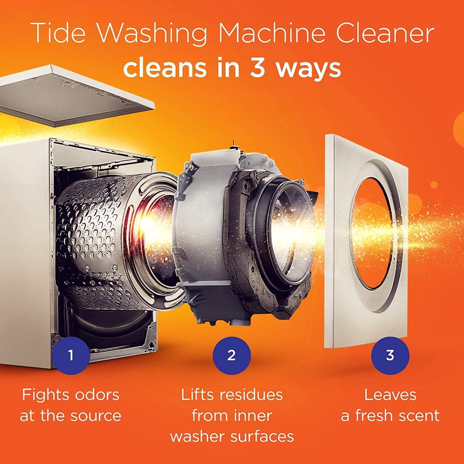 Tide Washing Machine Cleaner for All Washers - 5ct