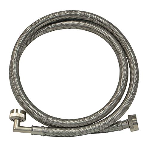 Eastman 48375 6 Ft Washing Machine Hose with Elbow
