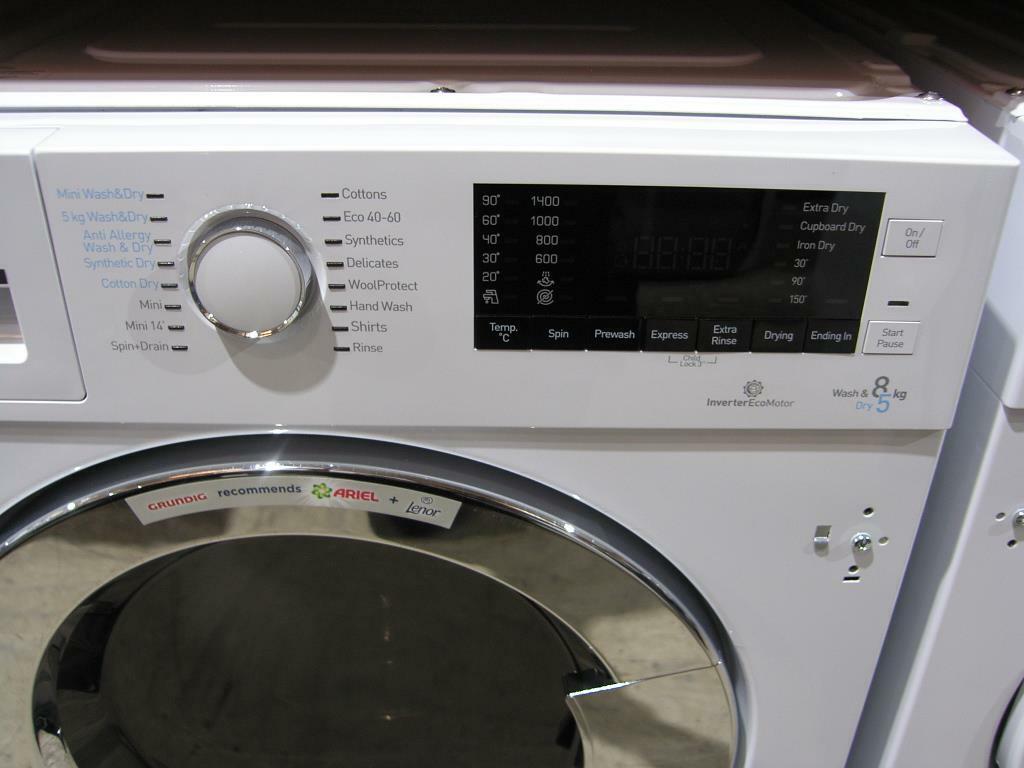 Grundig Integrated Washer Dryer 8kg/5kg 1400 RPM