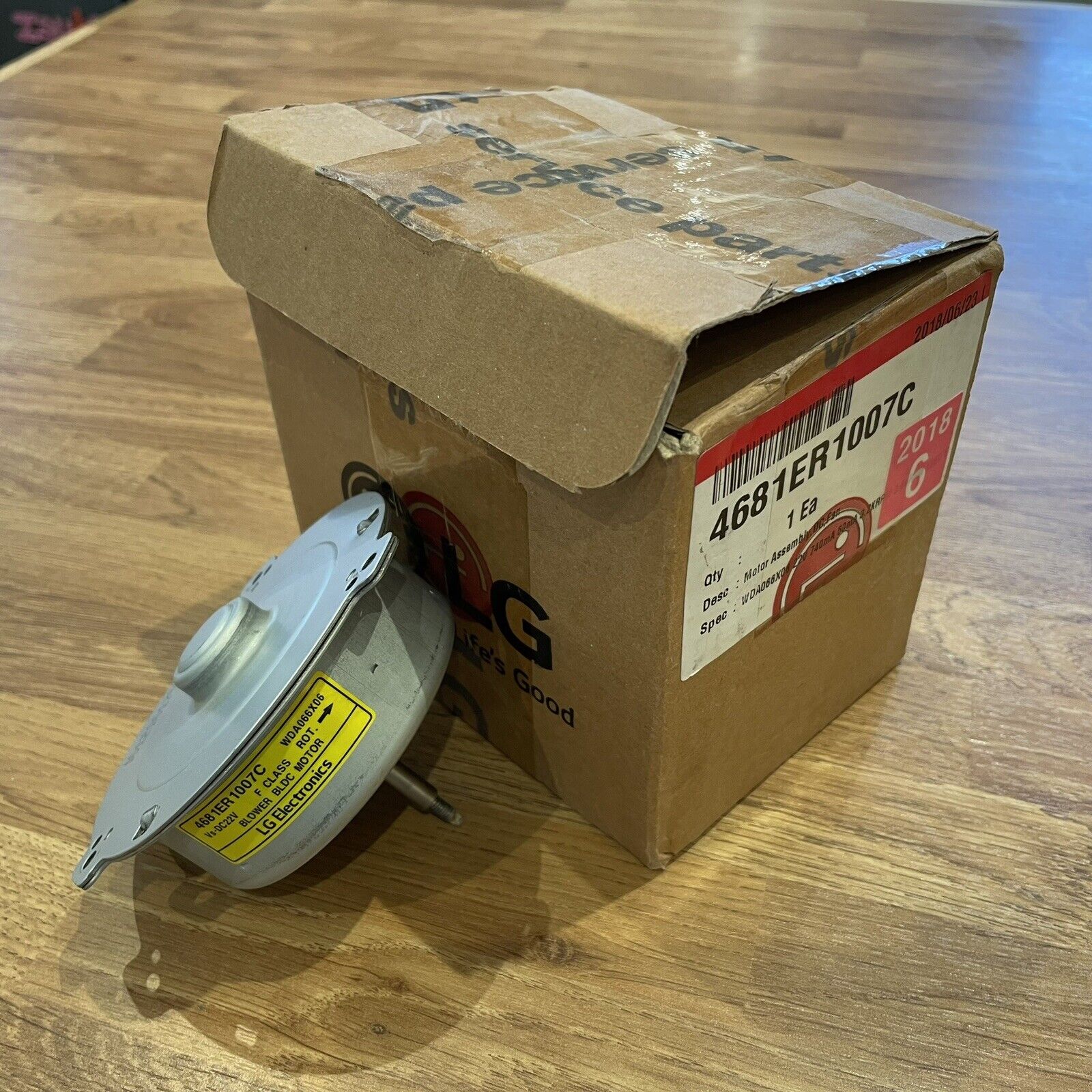 LG Washer Dryer DC Fan Motor Replacement Part