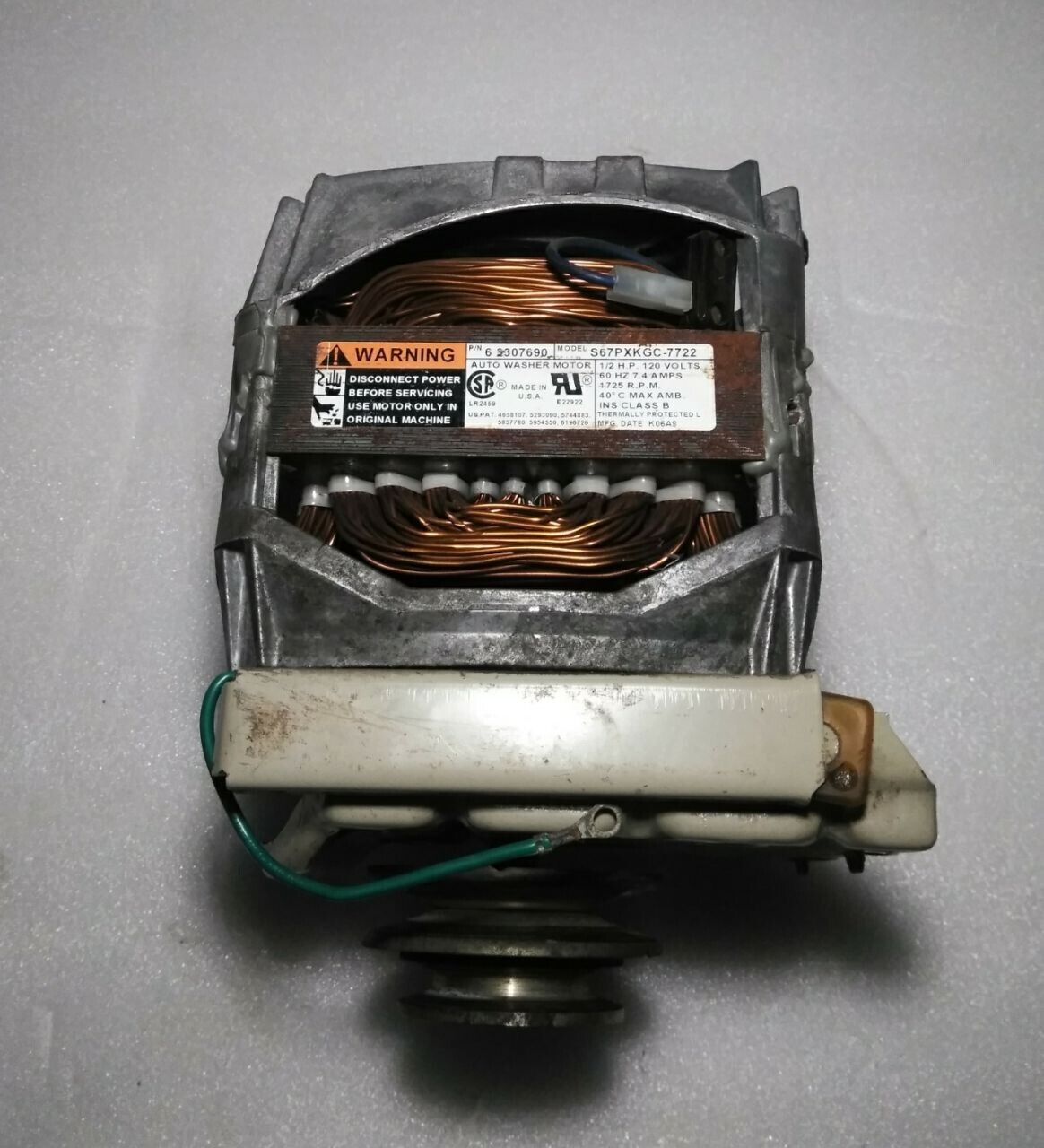 Maytag Washer/Dryer Motor 12002351 P/N 62307690