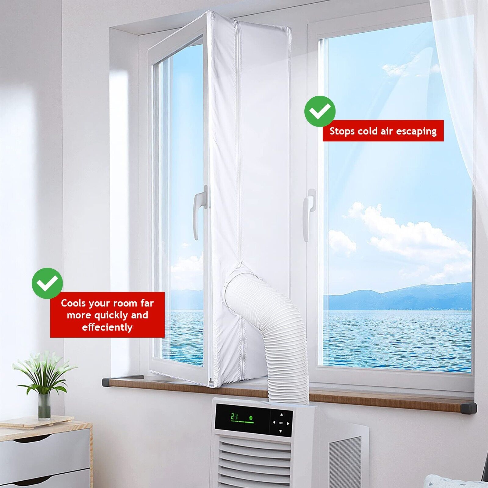Universal Tumble Dryer Window Seal Kit