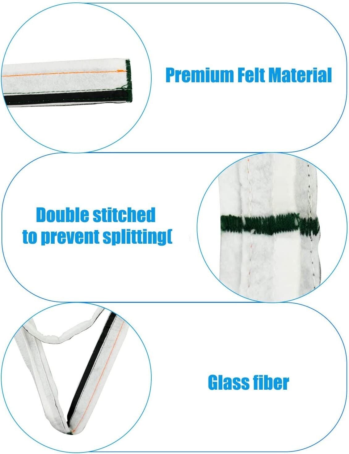 Whirlpool Dryer Drum Felt Kit W10612022