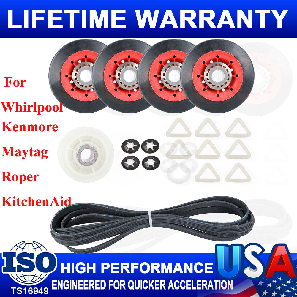 Dryer Repair Kit for Whirlpool Kenmore Maytag
