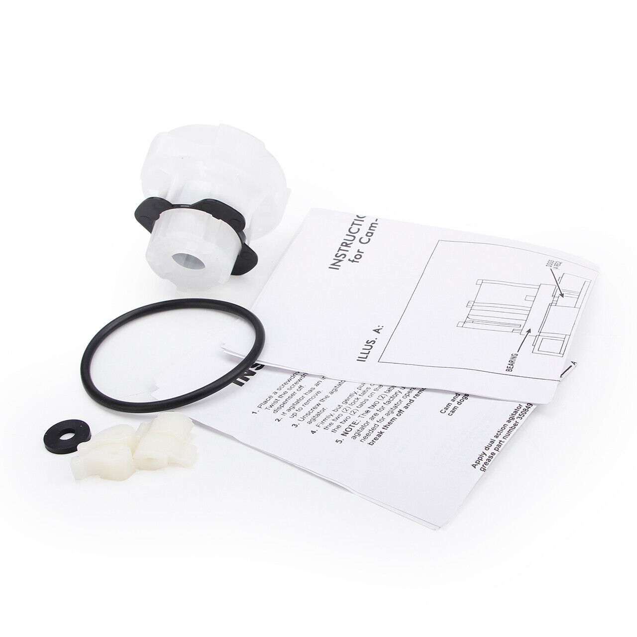 Washer Agitator Dogs Cam Kit for Whirlpool