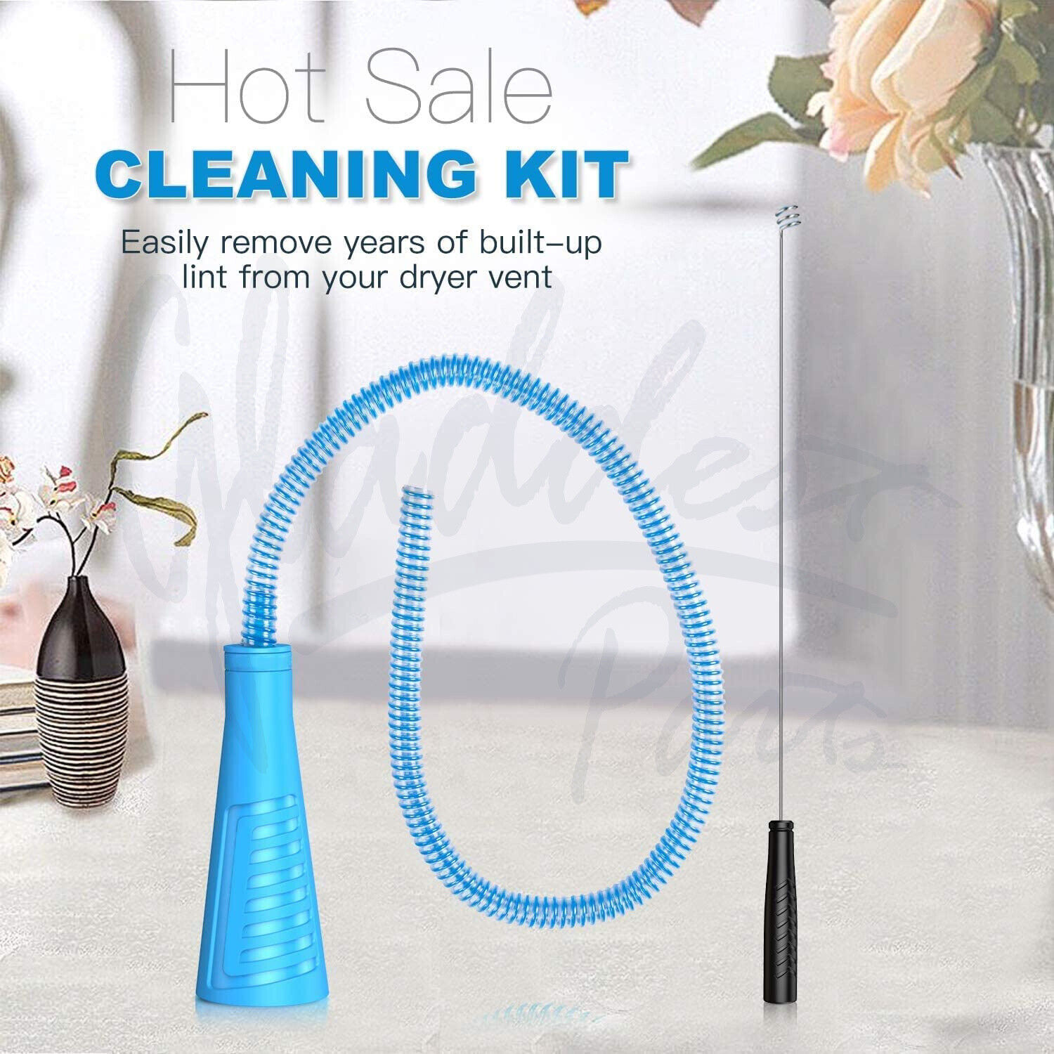 Dryer Vent Cleaner Kit with Vacuum Hose
