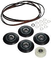 Dryer Repair Kit: Rollers, Belt & Clips