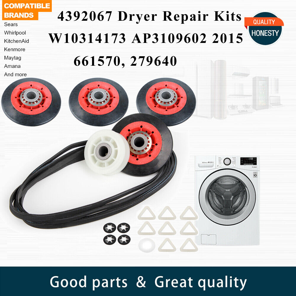 Dryer Repair Kit for Whirlpool Kenmore Maytag