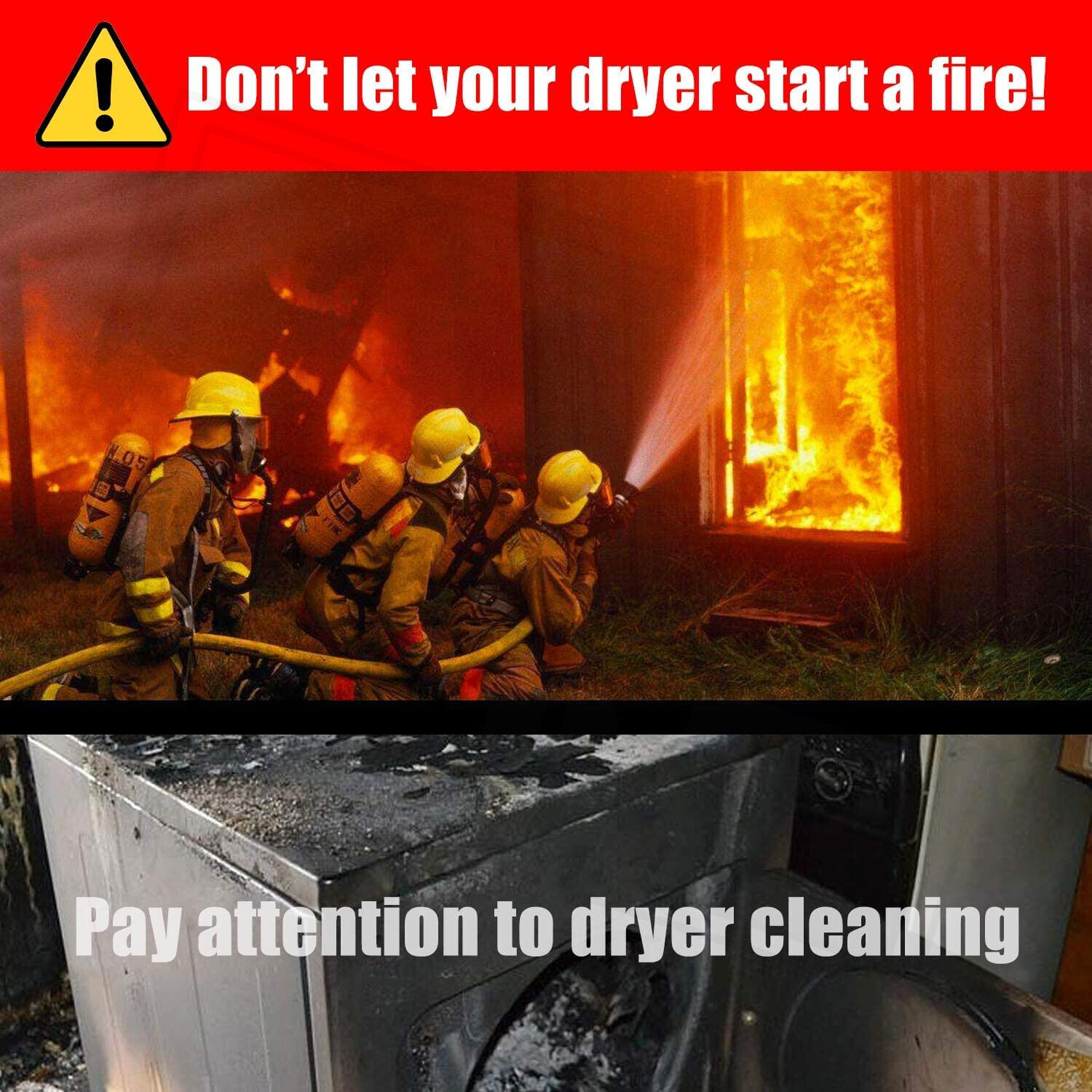 Dryer Vent Cleaning Kit with Vacuum Attachment