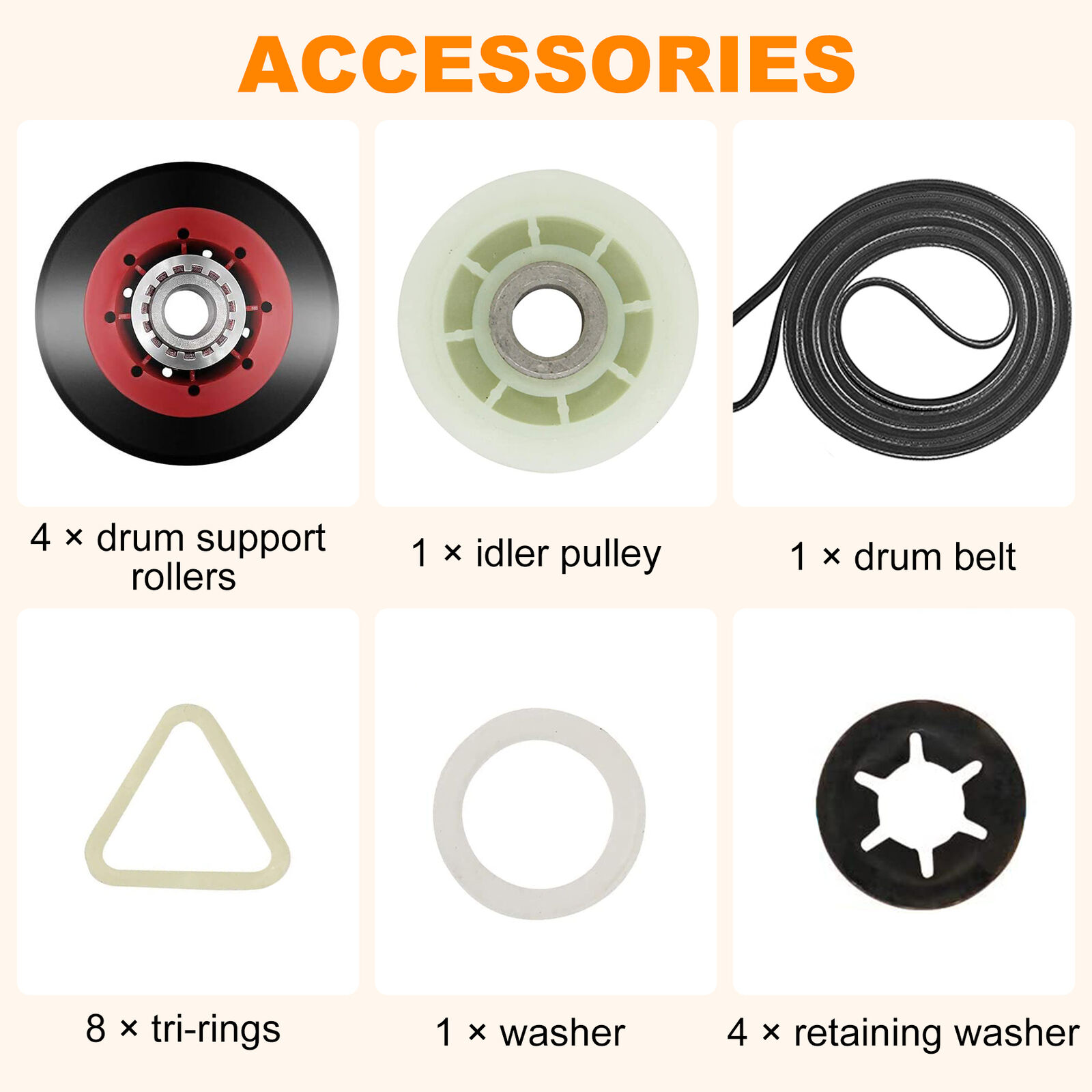 Dryer Repair Kit for Whirlpool Kenmore Maytag