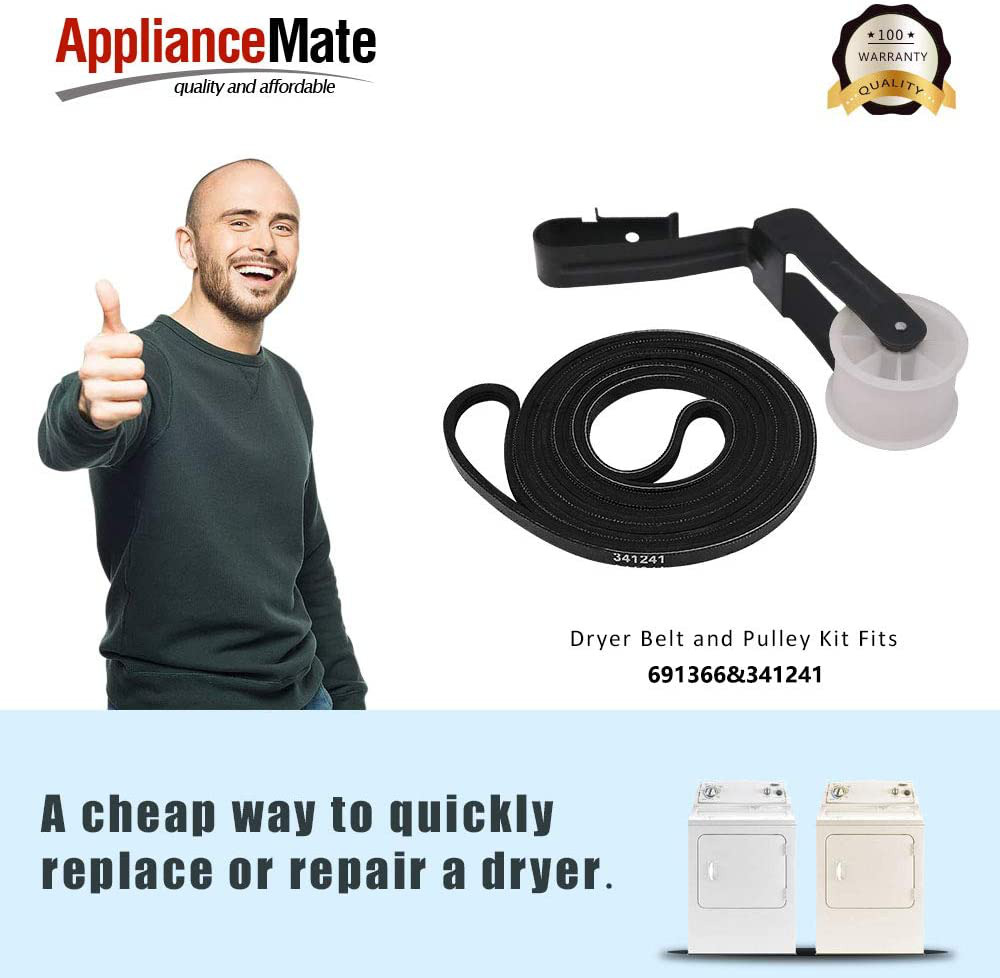 Kenmore Dryer Belt Pulley Kit for 80-500 Series