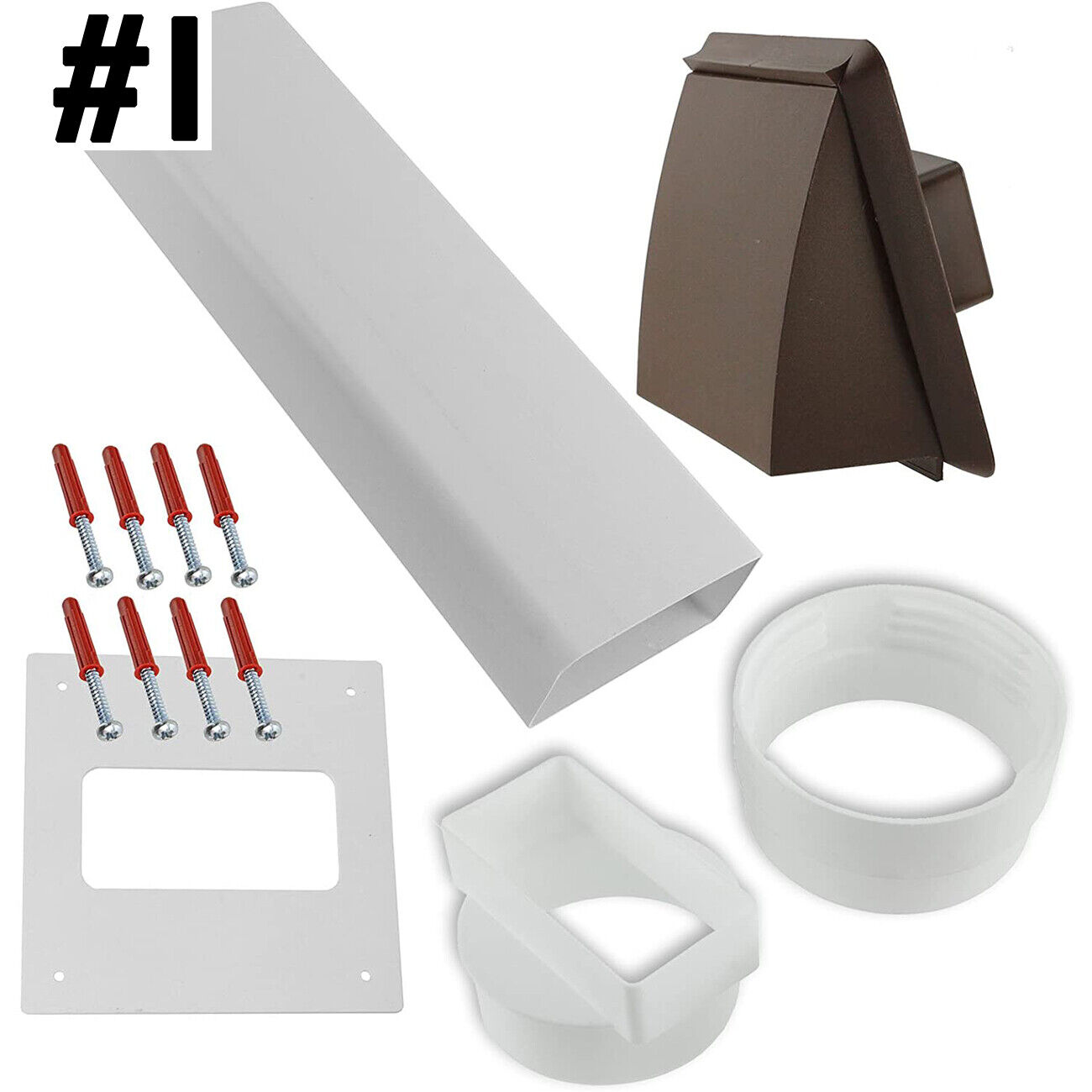 Universal Tumble Dryer Hose Vent Kit Connector
