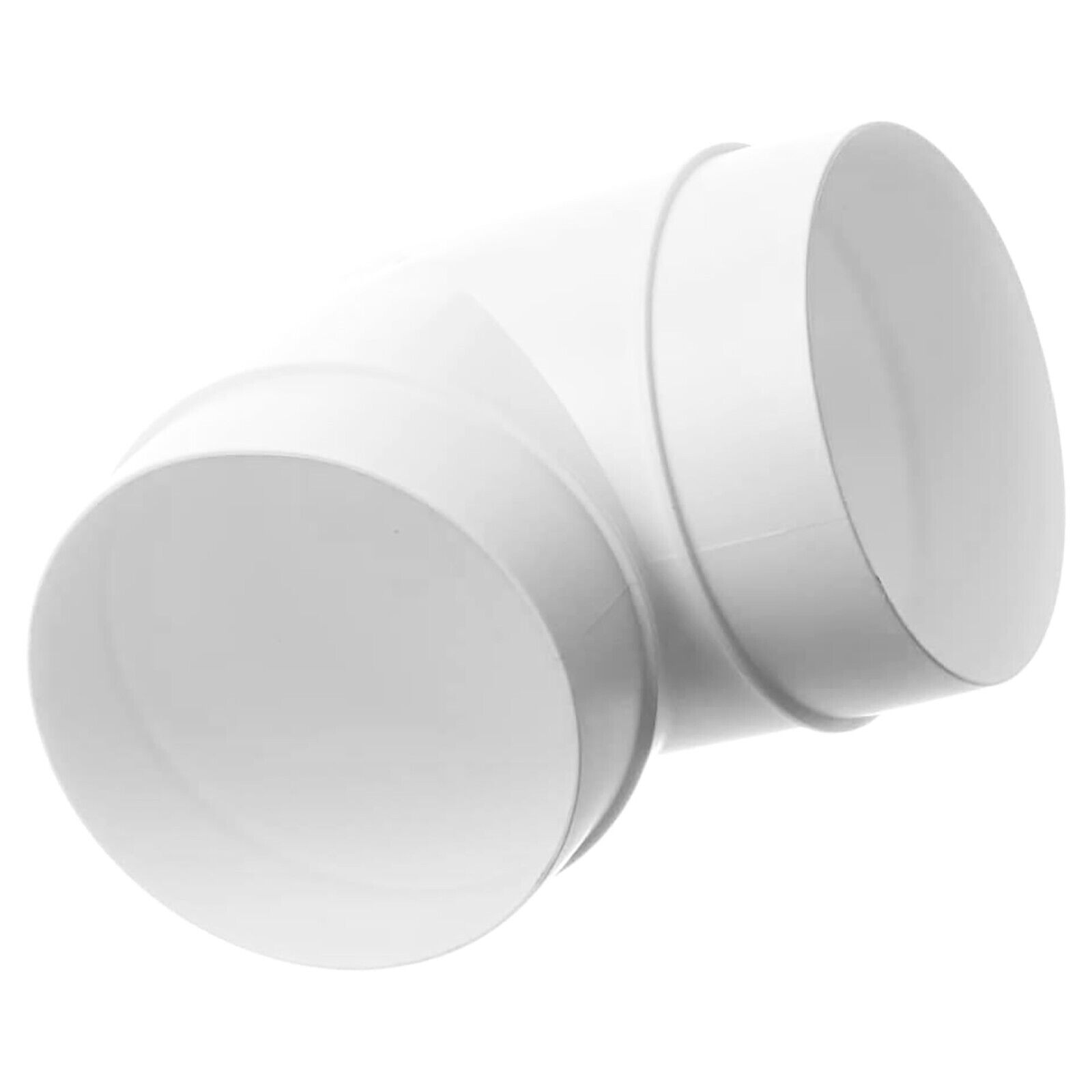 90 Degree 4" Tumble Dryer Vent Duct Connector