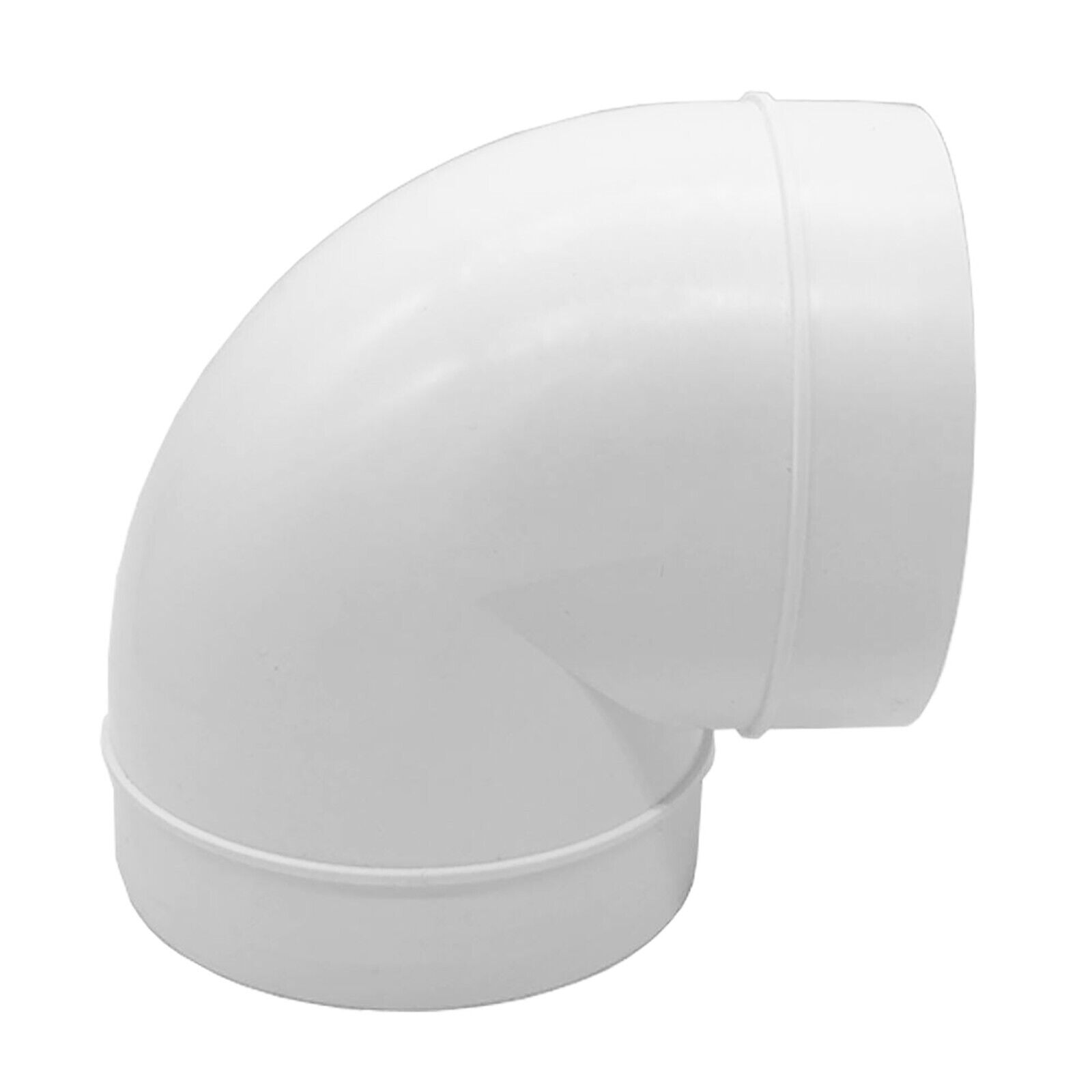 90 Degree 4" Tumble Dryer Vent Duct Connector