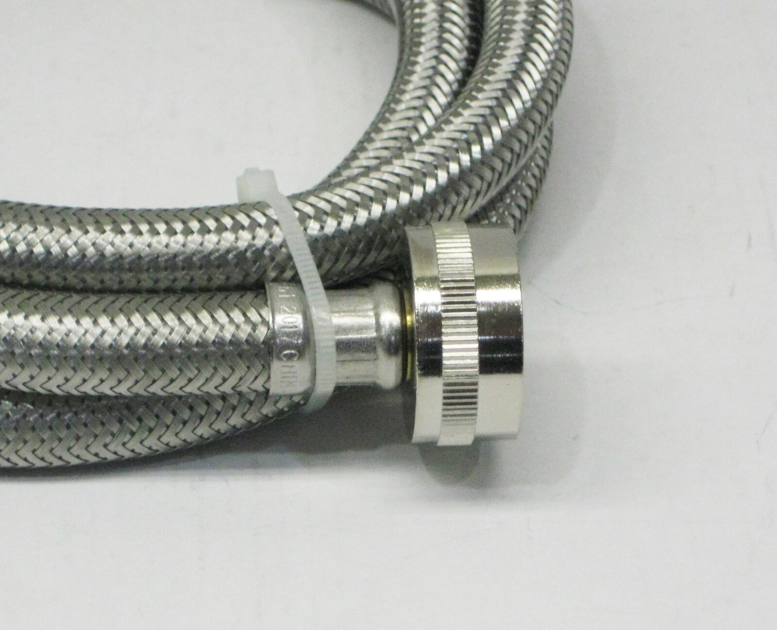 Stainless Steel Inlet Fill Hoses Set with Washers