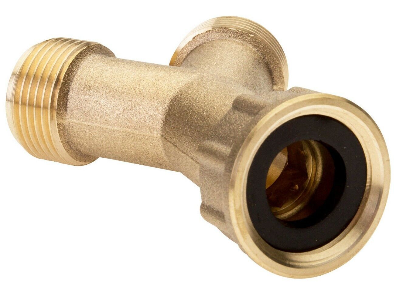 Brass Washing Machine Hose Splitter Connector 3/4