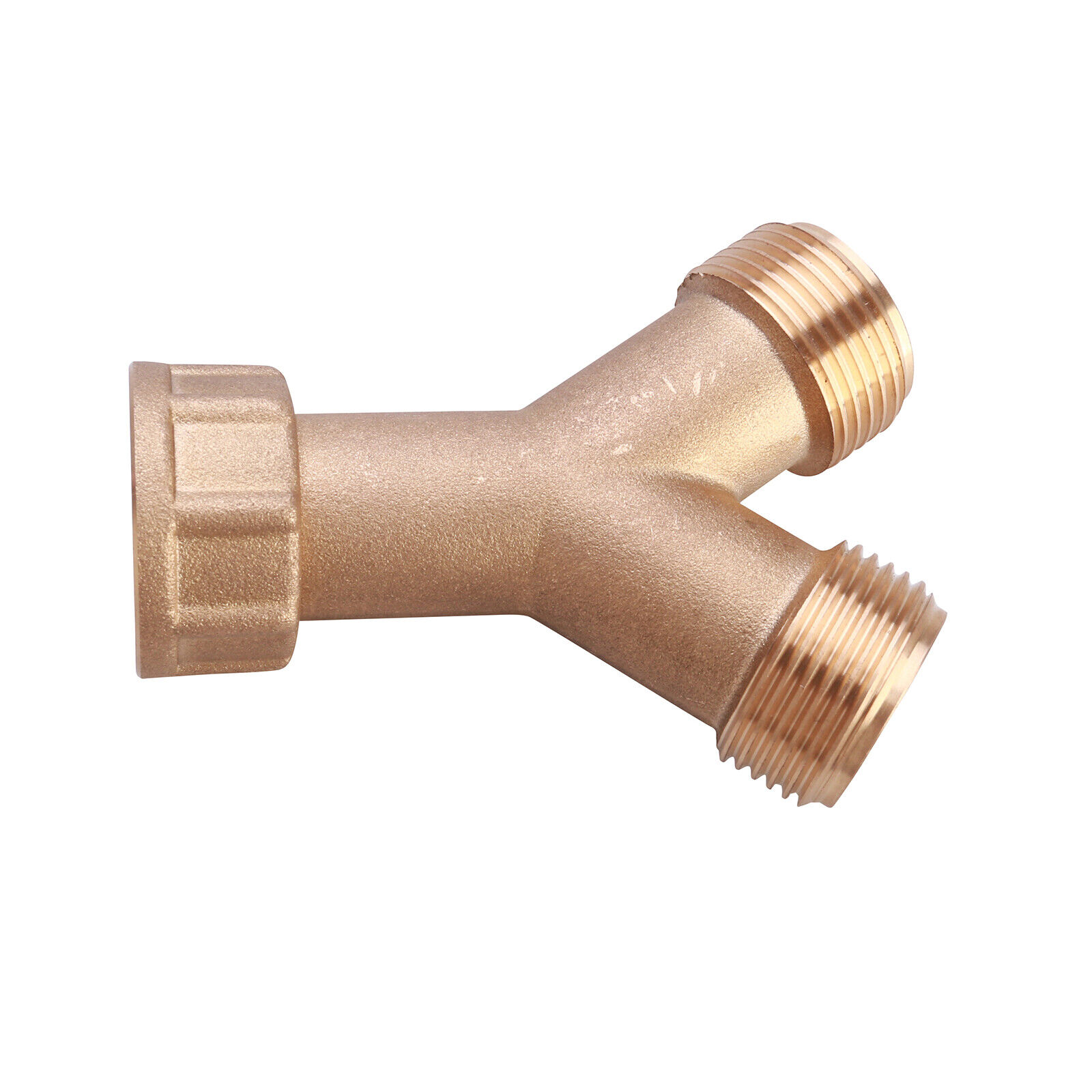 Brass Washing Machine Hose Splitter Connector 3/4
