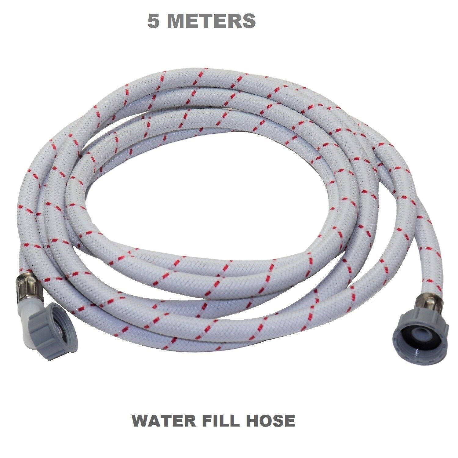 Nylon Braided Washing Machine Inlet Hose Extension