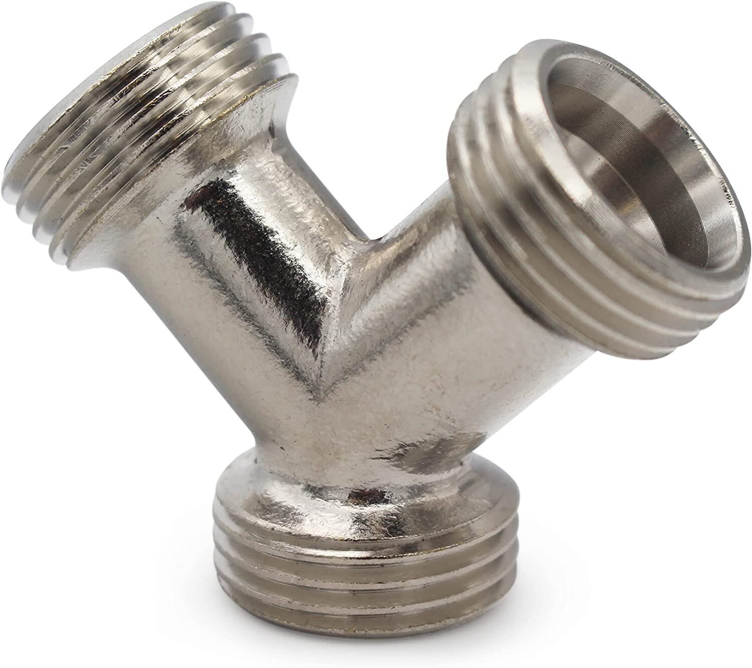 Male Y Adapter for Steam Dryer and Washing Machine