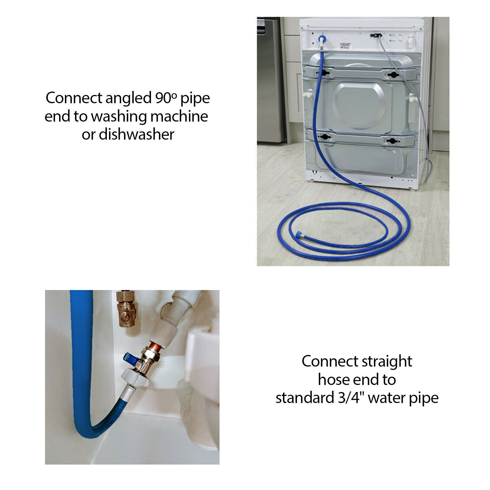 Universal 5m Washing Machine Water Inlet Hose