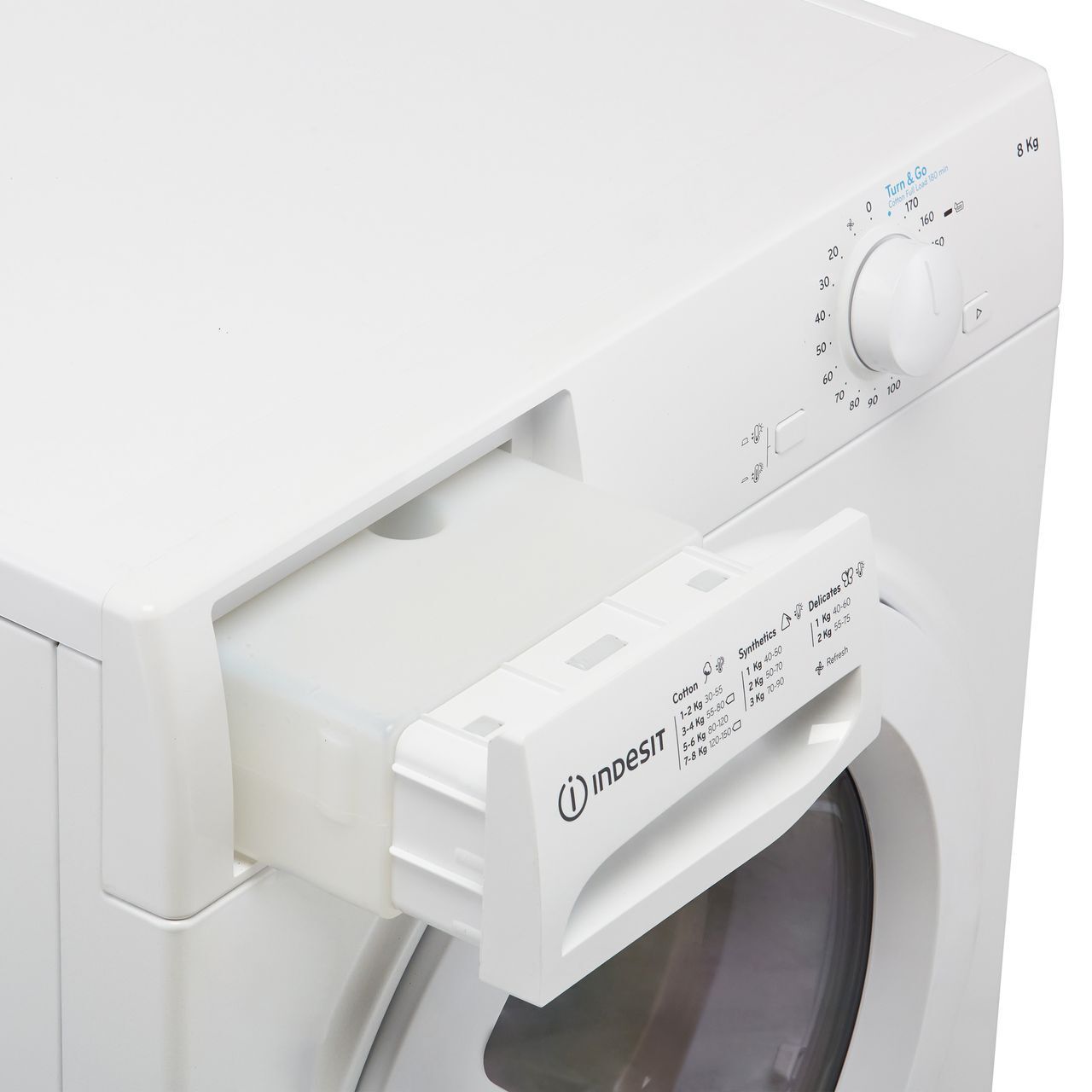 Indesit 8kg Freestanding Condenser Tumble Dryer - White