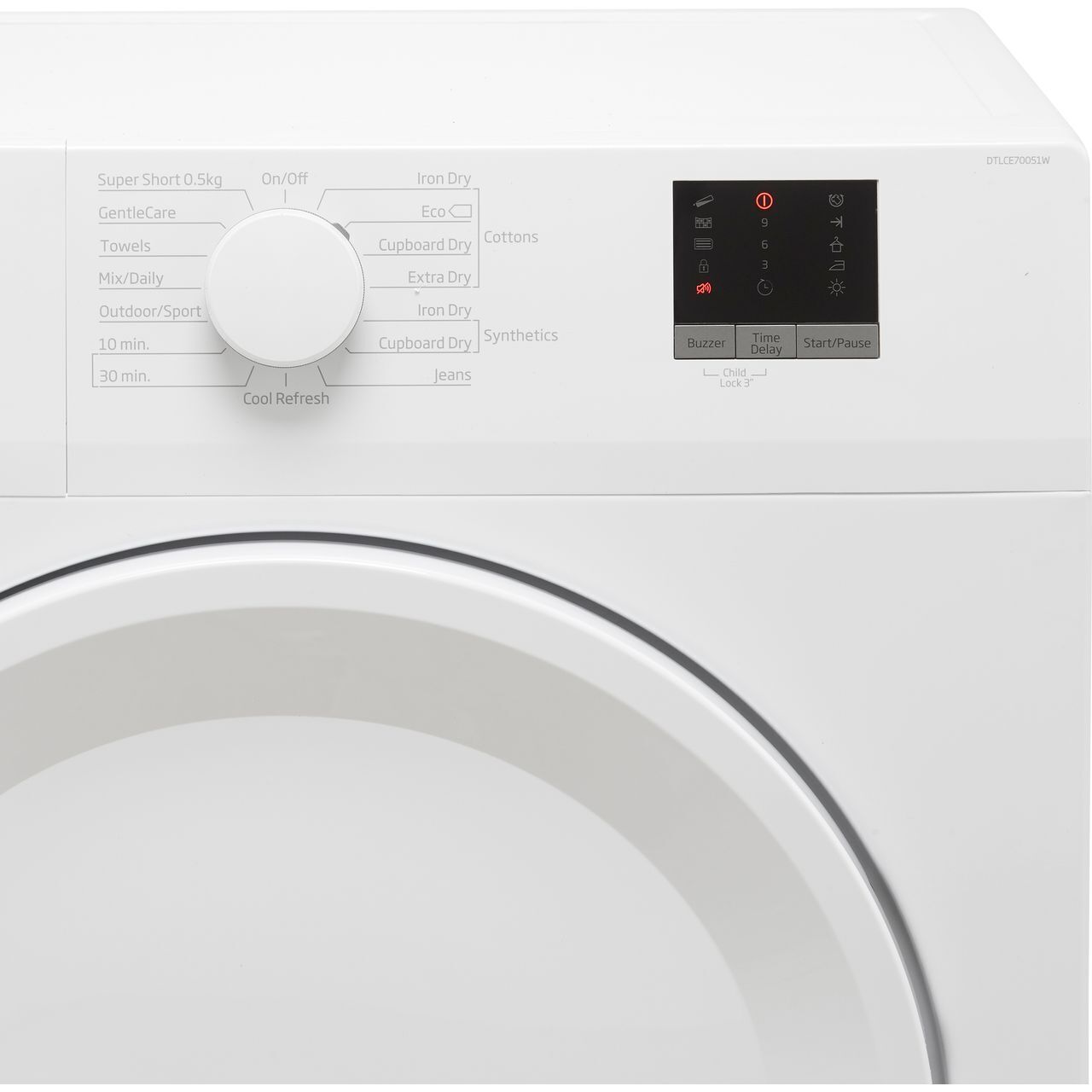 Beko 7kg Freestanding White Condenser Tumble Dryer