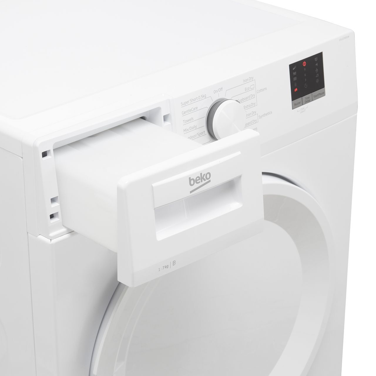 Beko 7kg Freestanding White Condenser Tumble Dryer