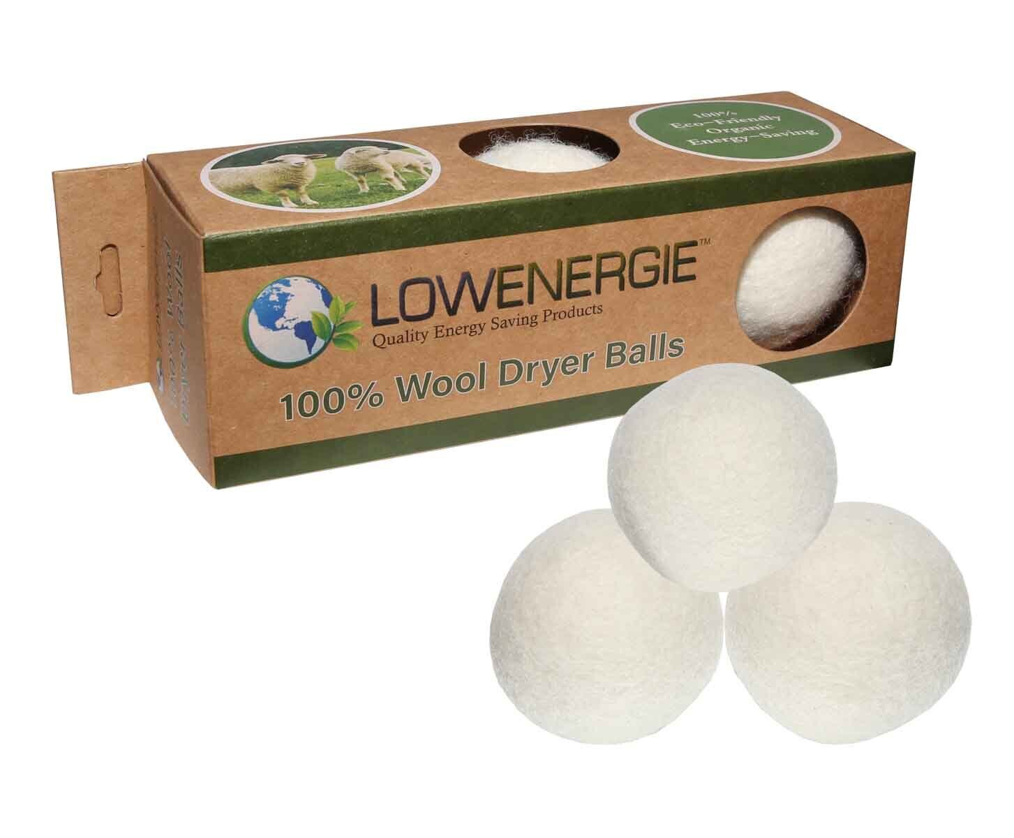 Eco-Friendly XL Wool Dryer Balls - Fragrance Free
