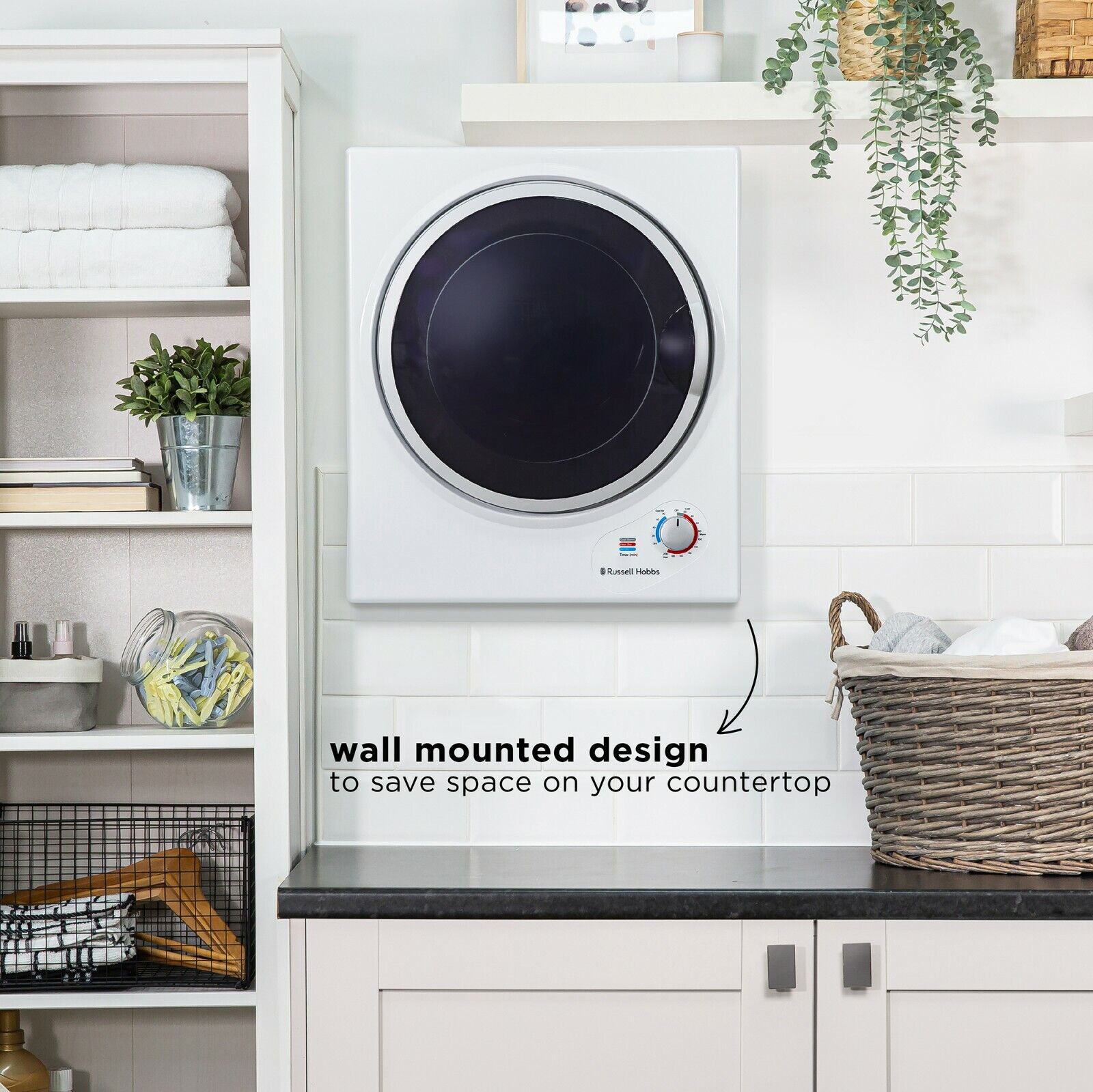 Russell Hobbs Compact 2.5kg Mini Tumble Dryer