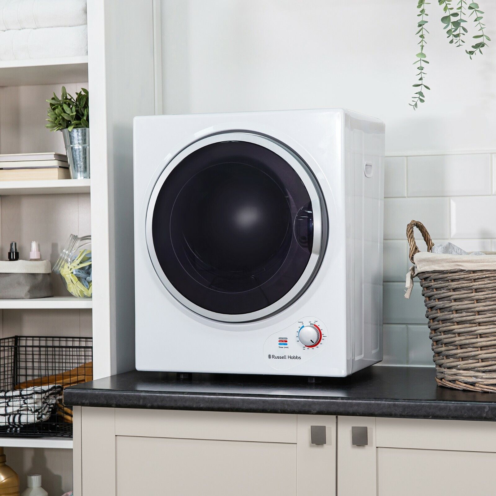 Russell Hobbs 2.5kg Portable Mini Tumble Dryer