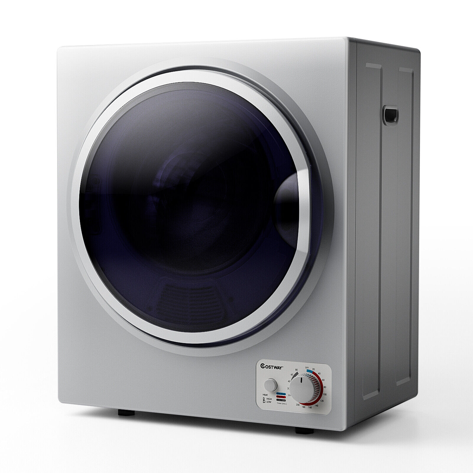 Compact Wall-Mounted Electric Laundry Dryer 1.5 cu ft