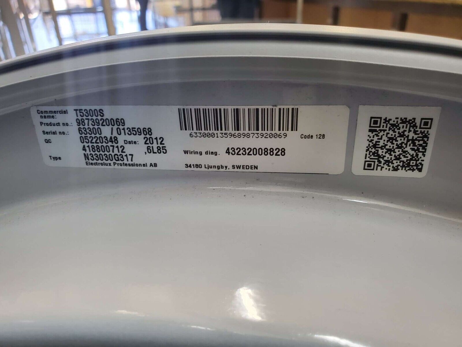 Electrolux 35lb Tumble Dryer T5300S