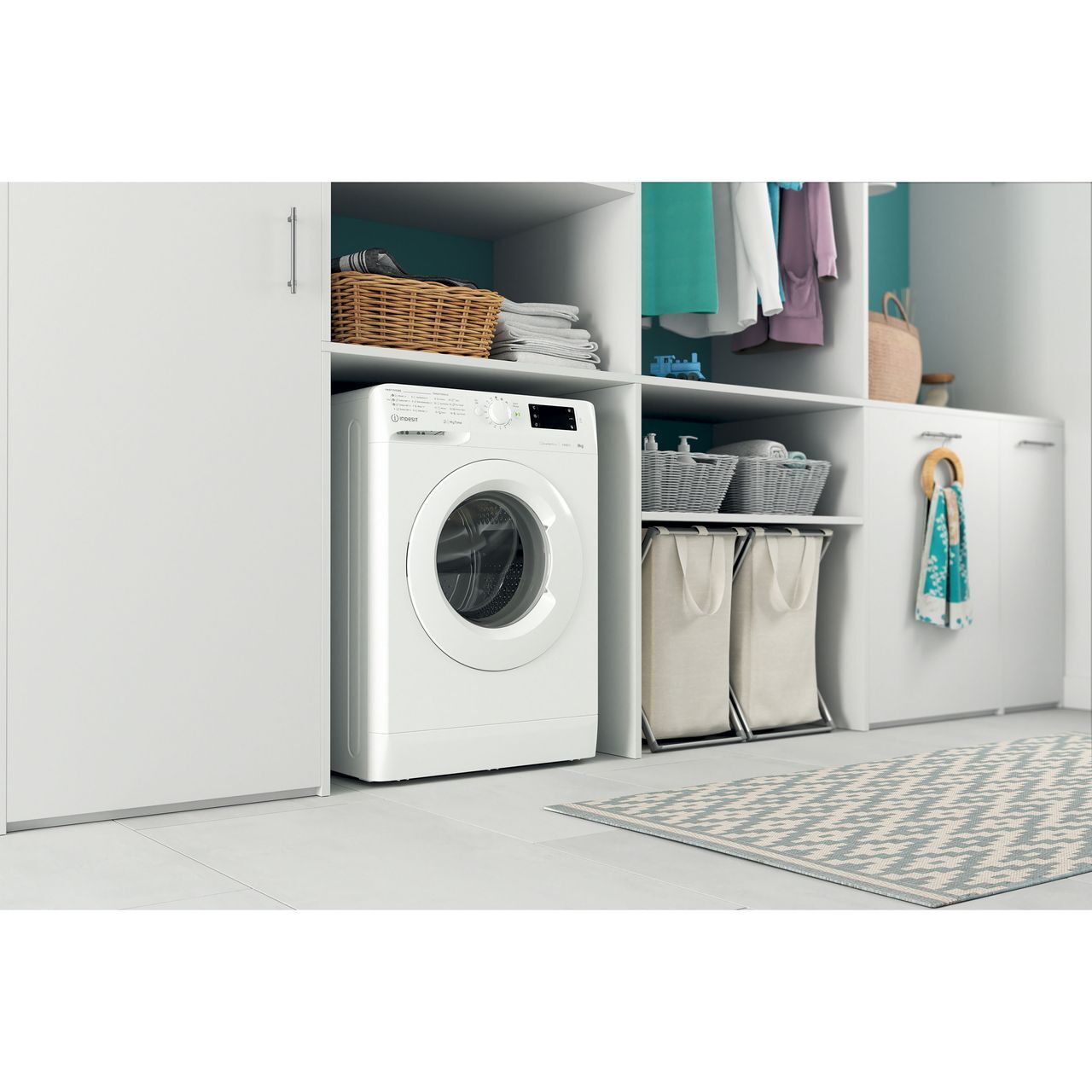 Indesit 9kg White Washing Machine, 1400 rpm