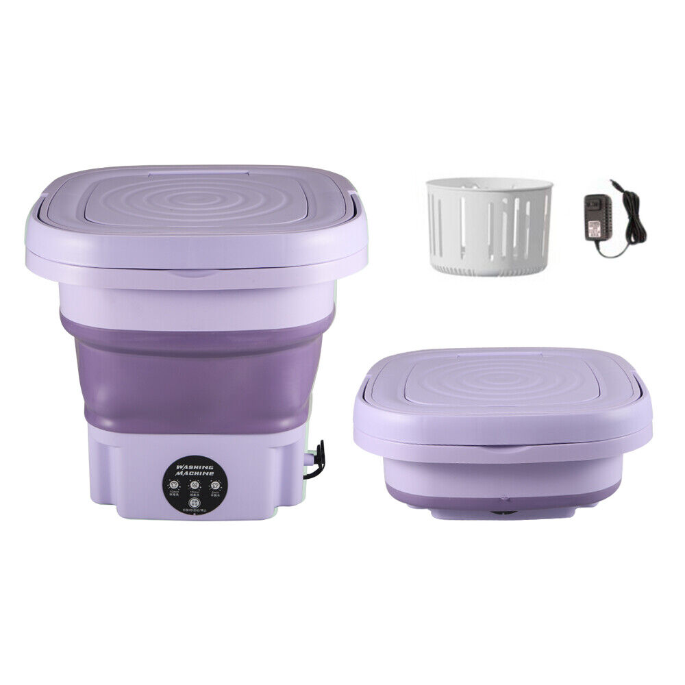 8L Portable Mini Washing Machine for Small Loads