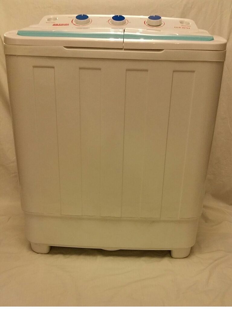 Portable Twin Tub Washing Machine for Camping