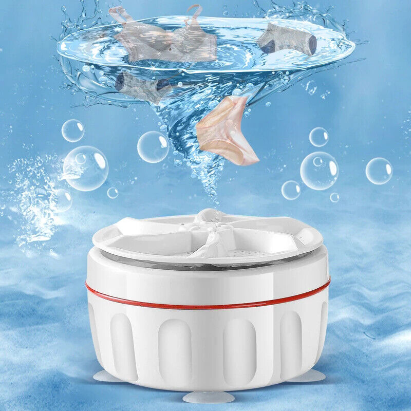 Portable Mini Ultrasonic Washing Machine for Travel