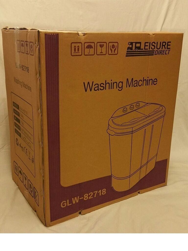 Compact Twin Tub Portable Washing Machine Dryer